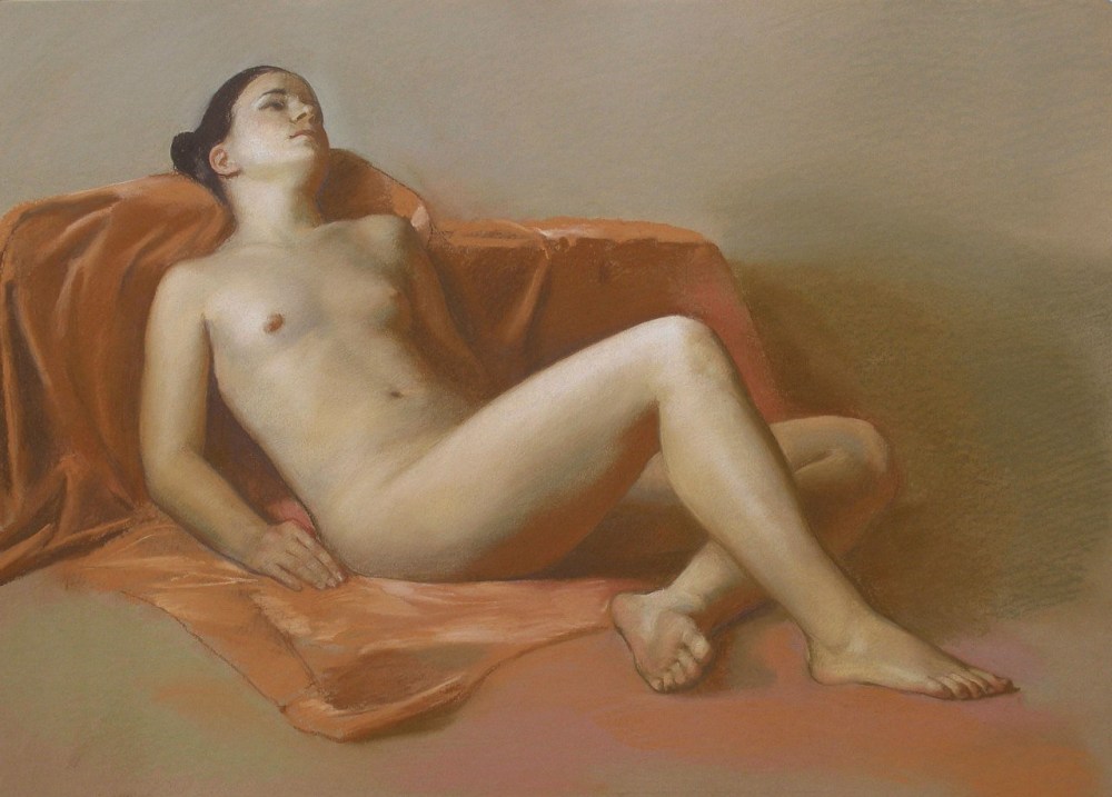 Сочные голые натурщицы