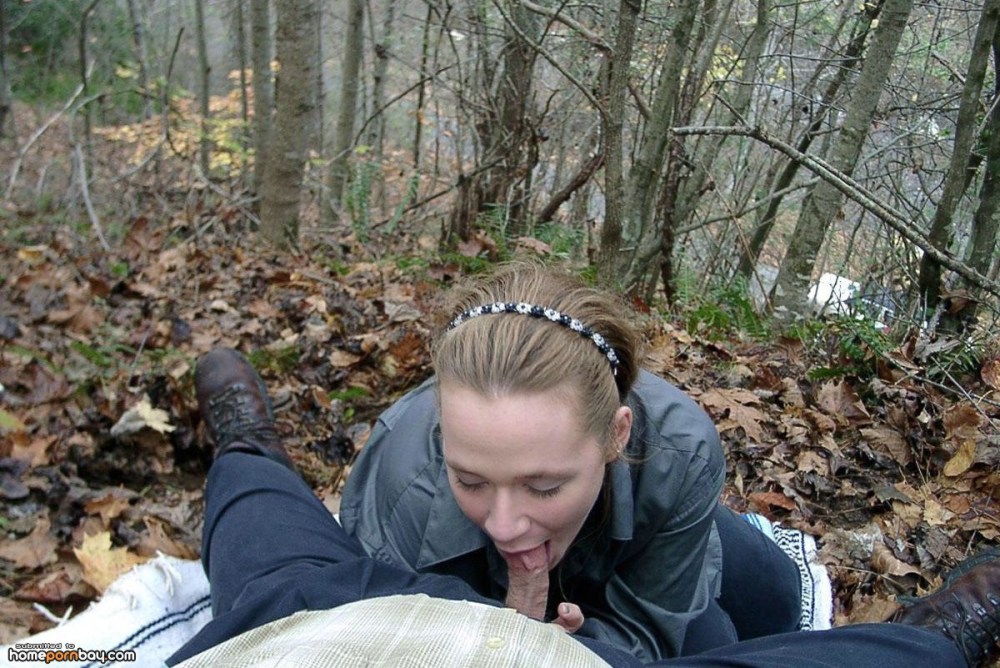 Девочка отсосала в лесу