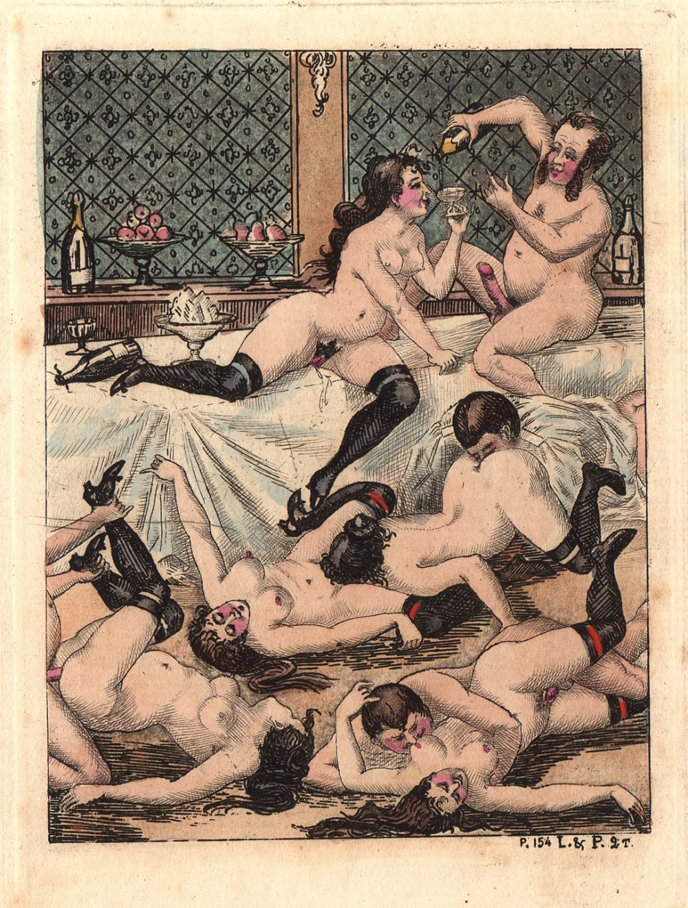 Волосатые толстые женщины ретро