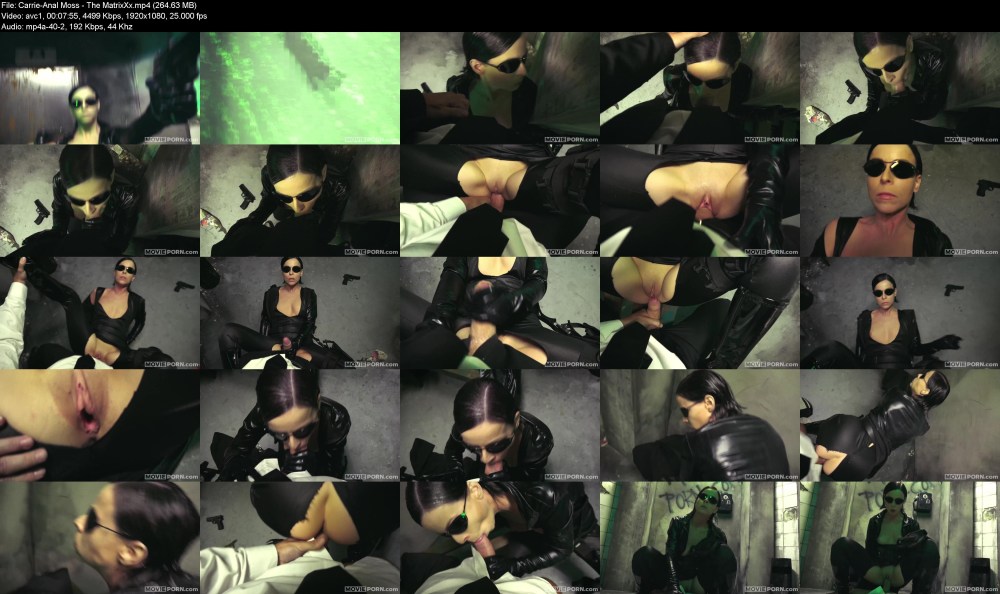 Кэрри-Энн Мосс латекс