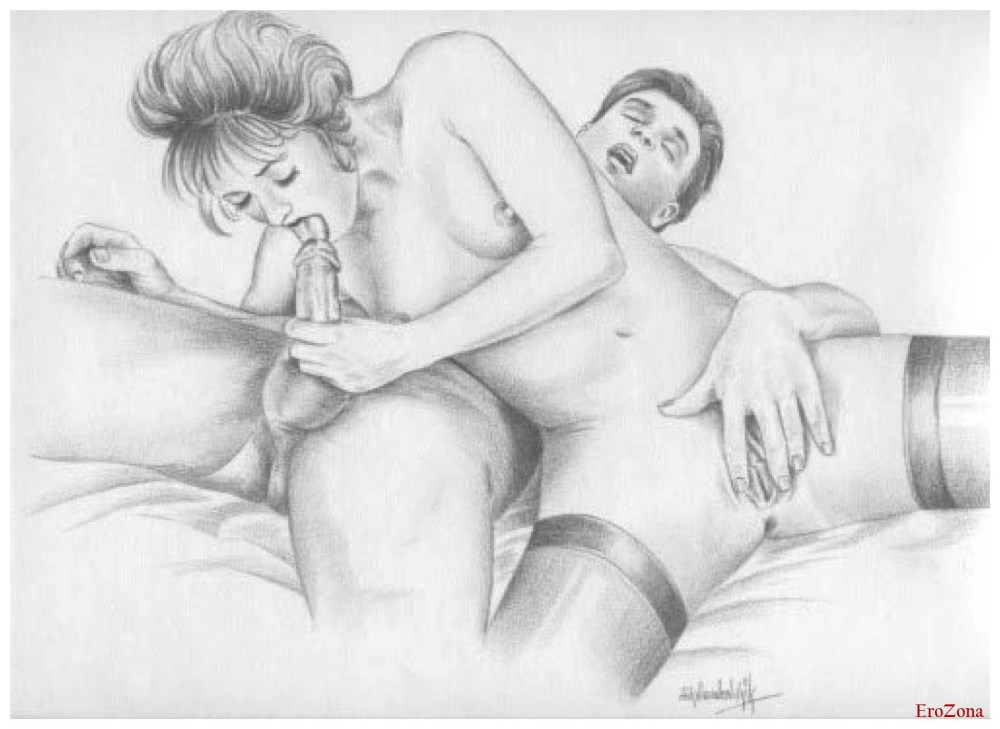 Порнографические рисунки карандашом