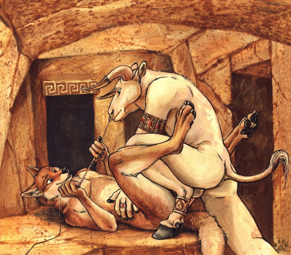 Минотавр хентай Геракл