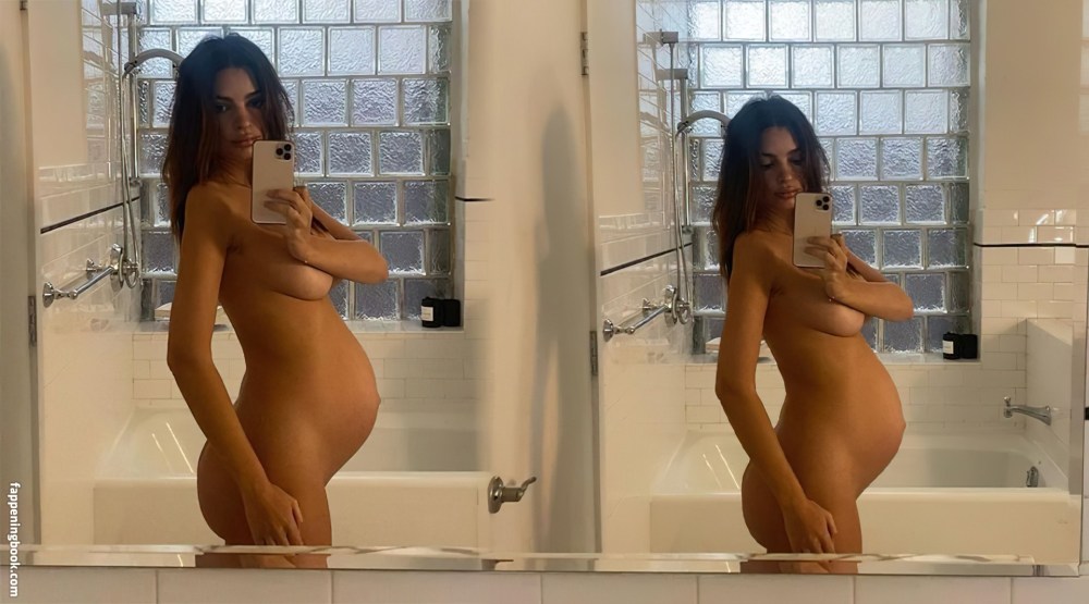 Emily Ratajkowski беременная голая