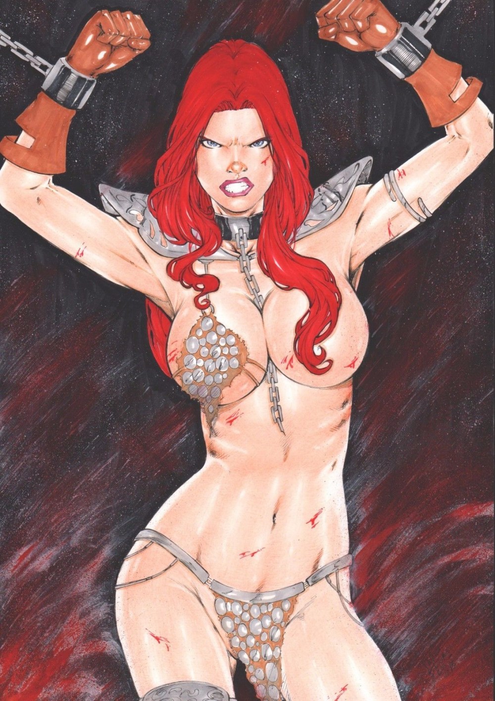 Рыжая Соня Red Sonja рыжая Соня бдсм