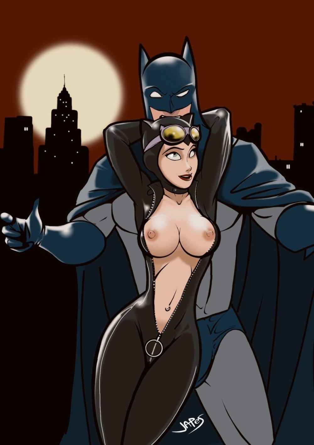 Женщина-кошка (Селина Кайл) hentai