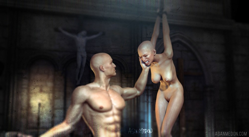 Agan Medon пытки инквизиция, 3d