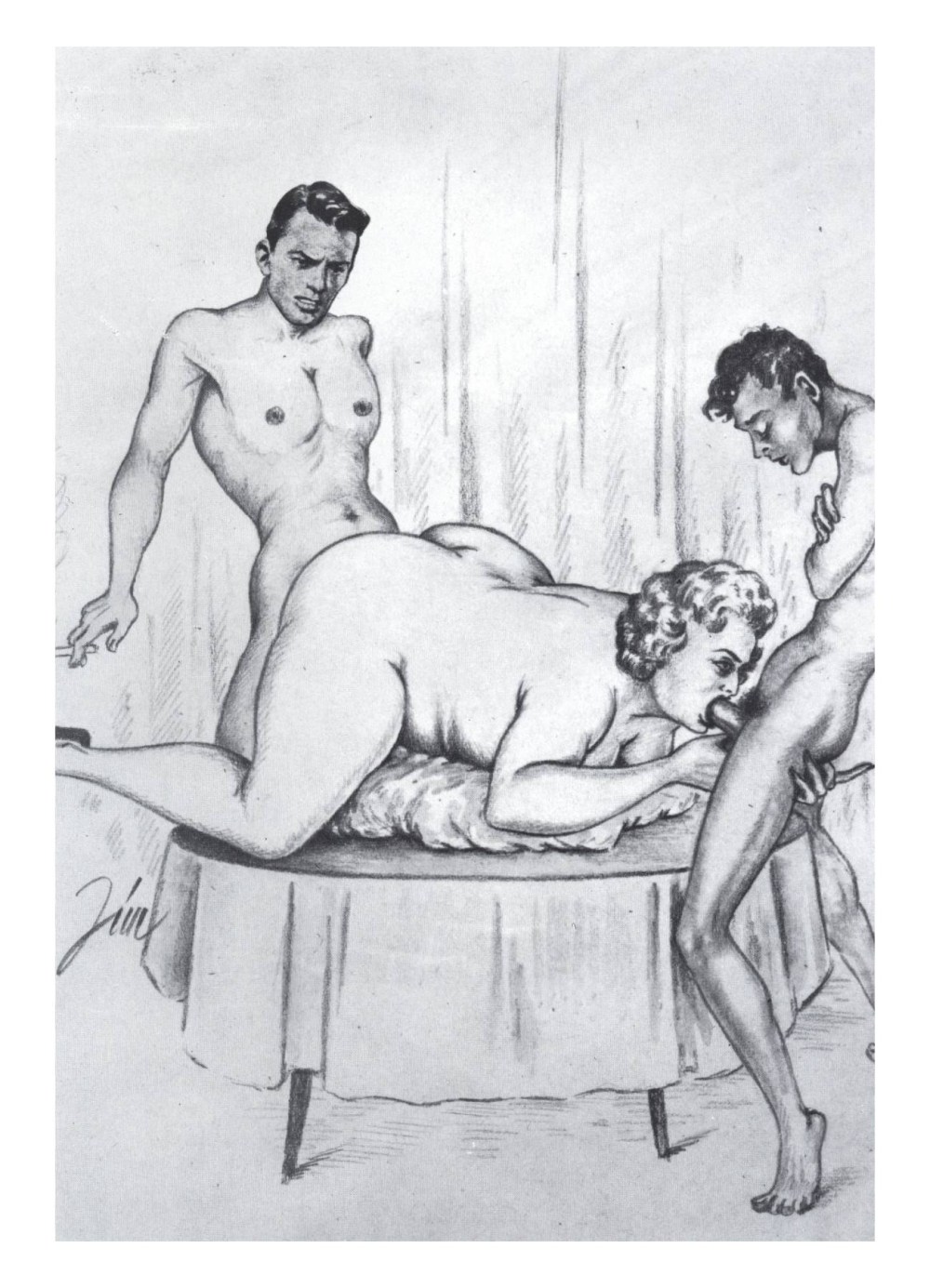 Порнография зарисовки