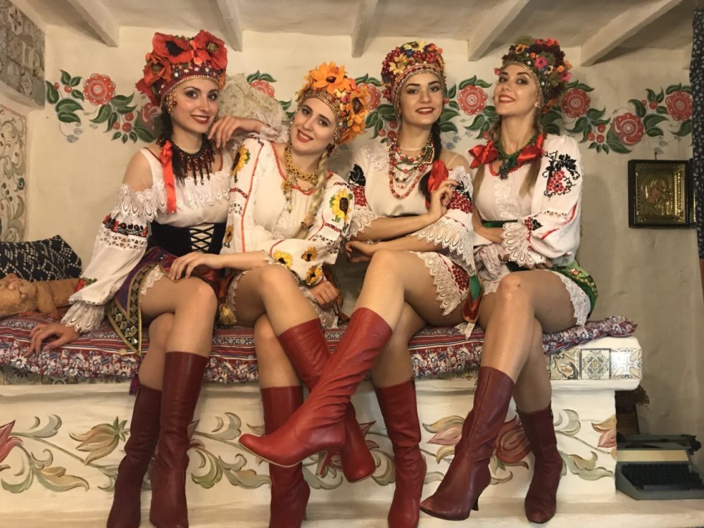 Казак и казачка картинки