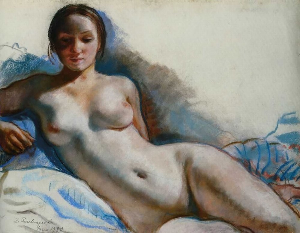 Зинаида Евгеньевна Серебрякова Купальщица