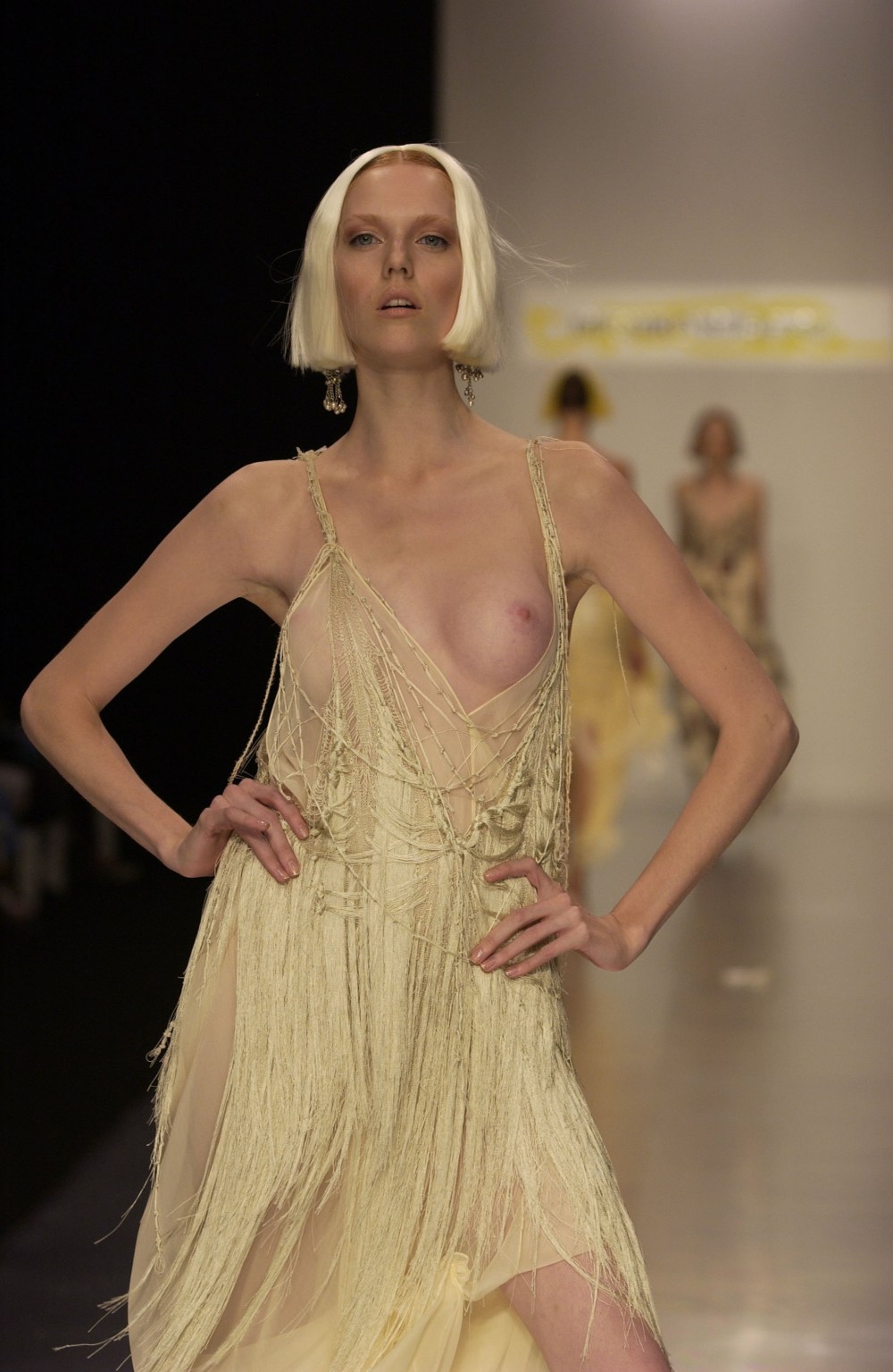 Alejandra Guilmant голая на подиуме