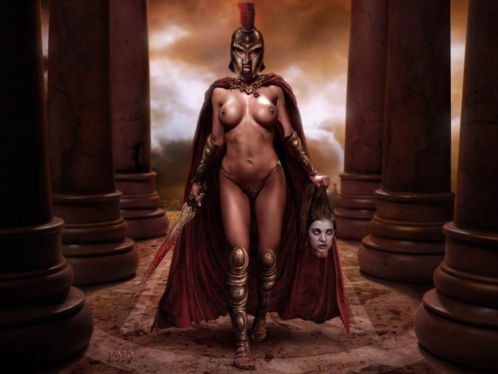 Спартанки женщины голые