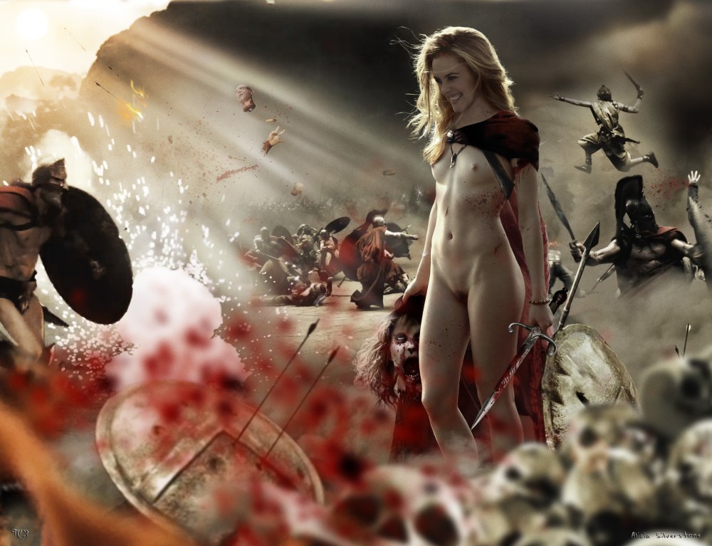 300 Спартанцев обнаженка