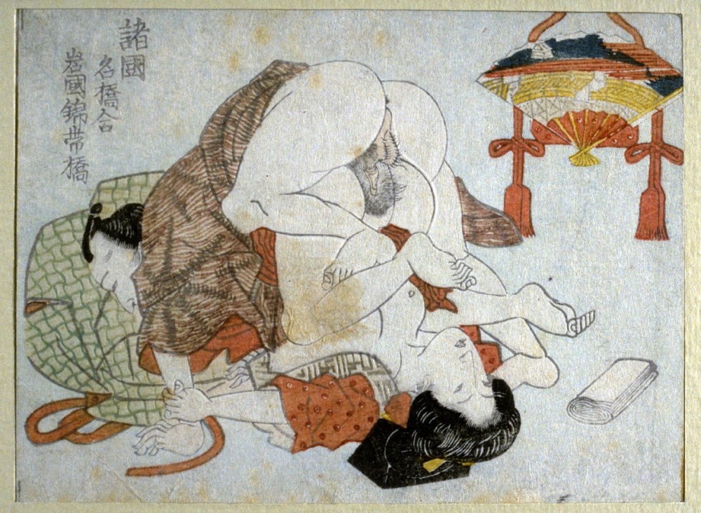 Shunga Гравюры японские
