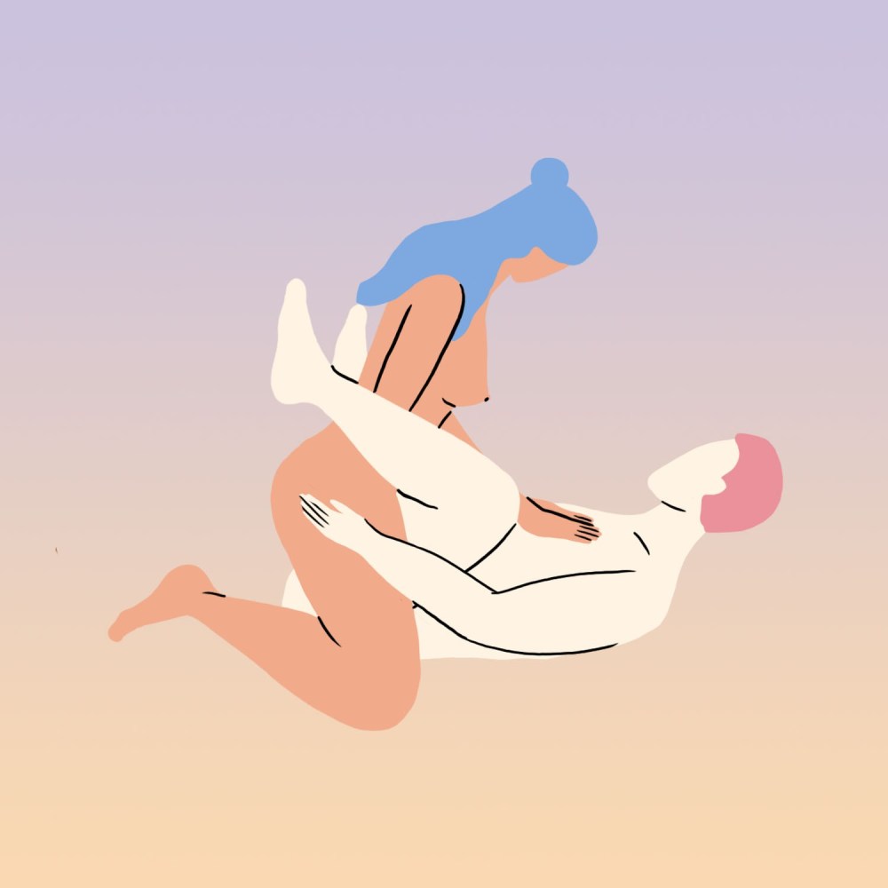 Эротическая поза вертолет