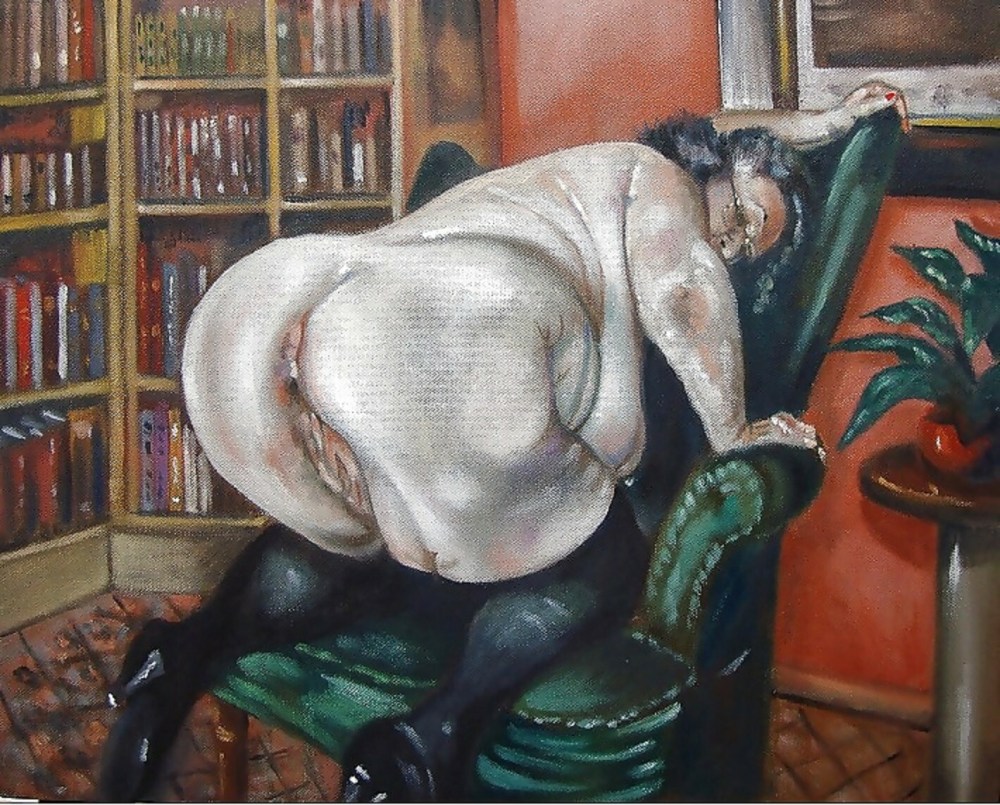Эротические старушки рисунки