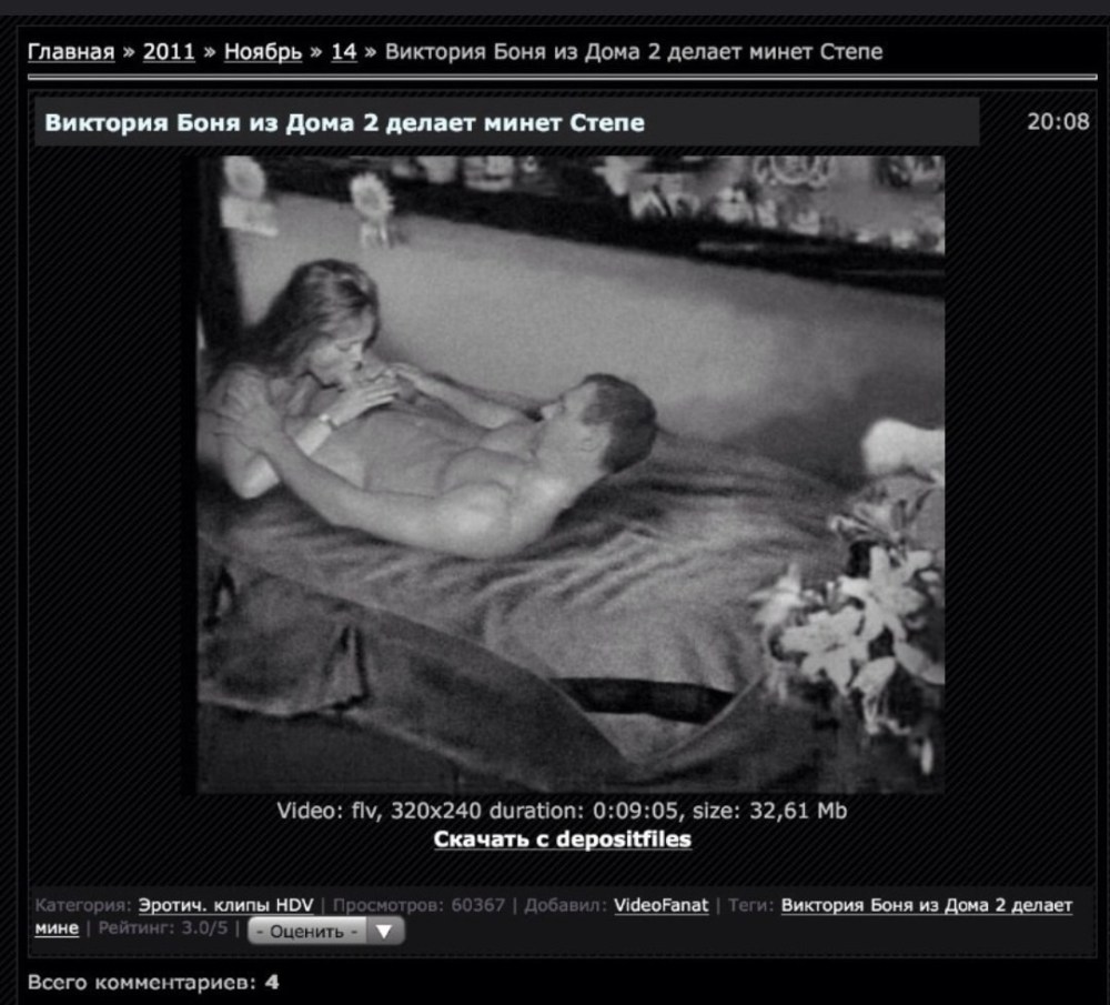 Виктория Боня интимные