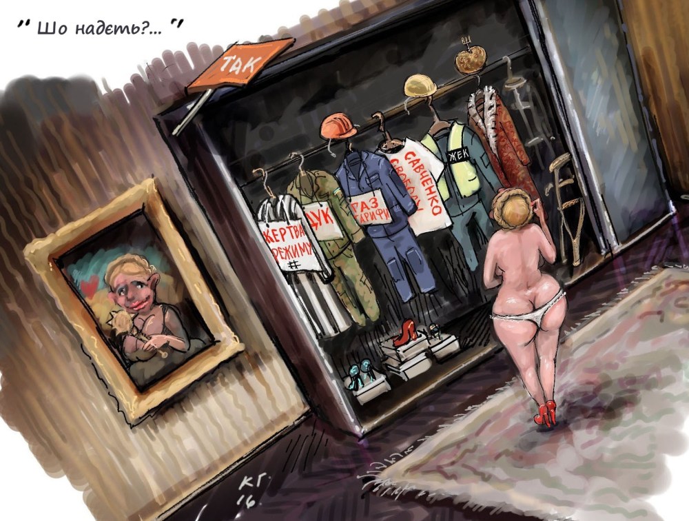 Эро Юлия Тимошенко карикатура
